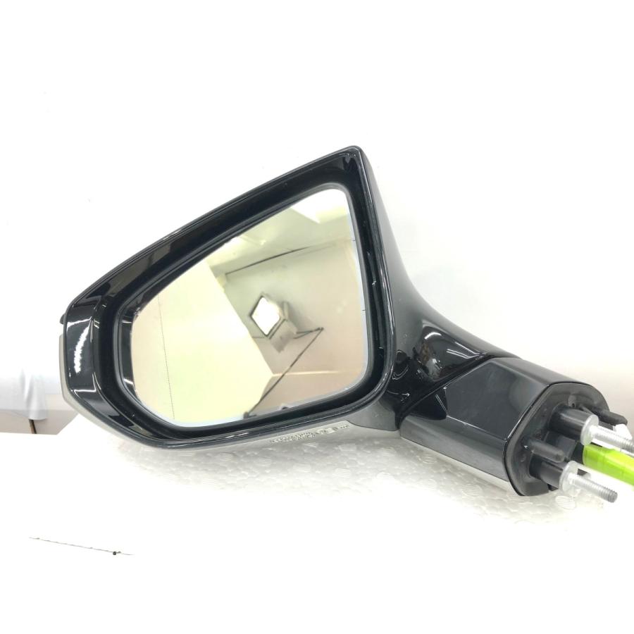 レクサス UX250h 純正 ドアミラー 左〈カメラ穴無し〉14P グレー