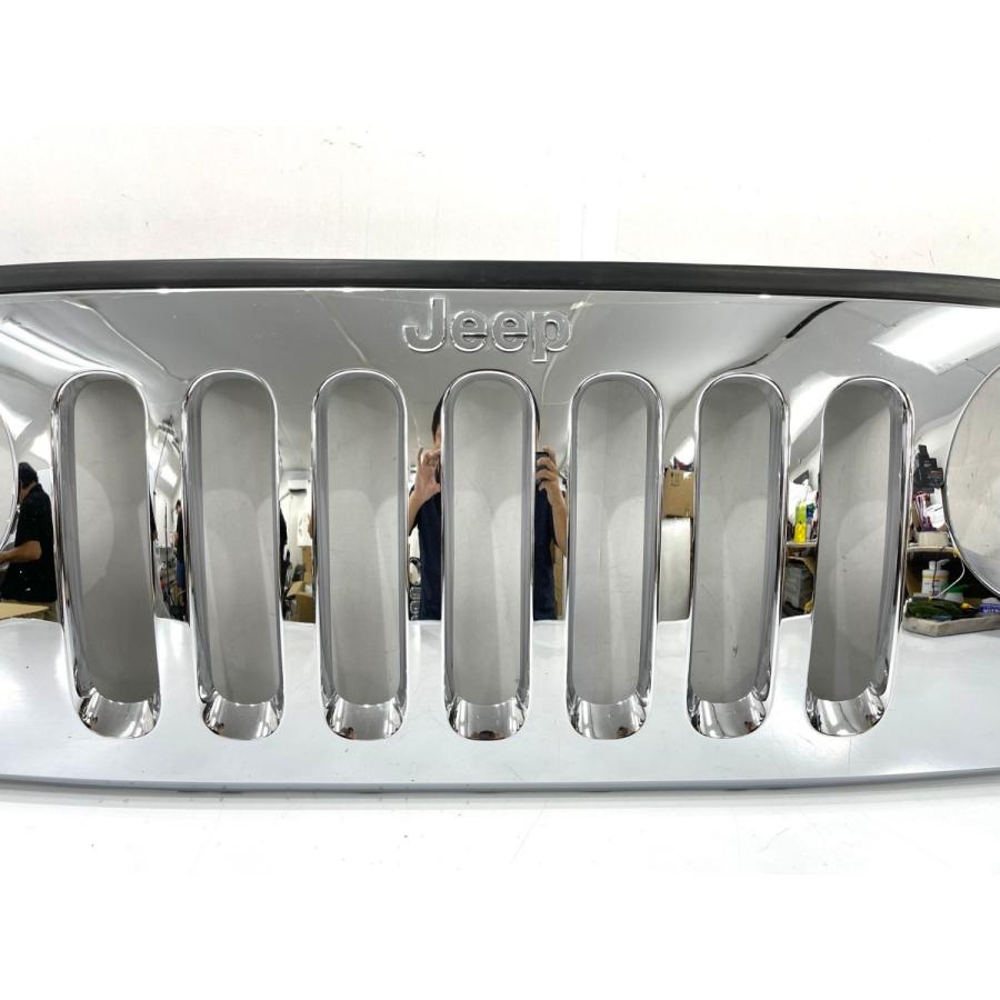 ジ−プ Jeep ラングラー JK 純正アクセサリー メッキグリル 82210558AC 