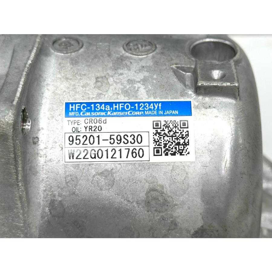 スズキ ハスラー MR52S 純正 クーラーコンプレッサー 95200-59S30