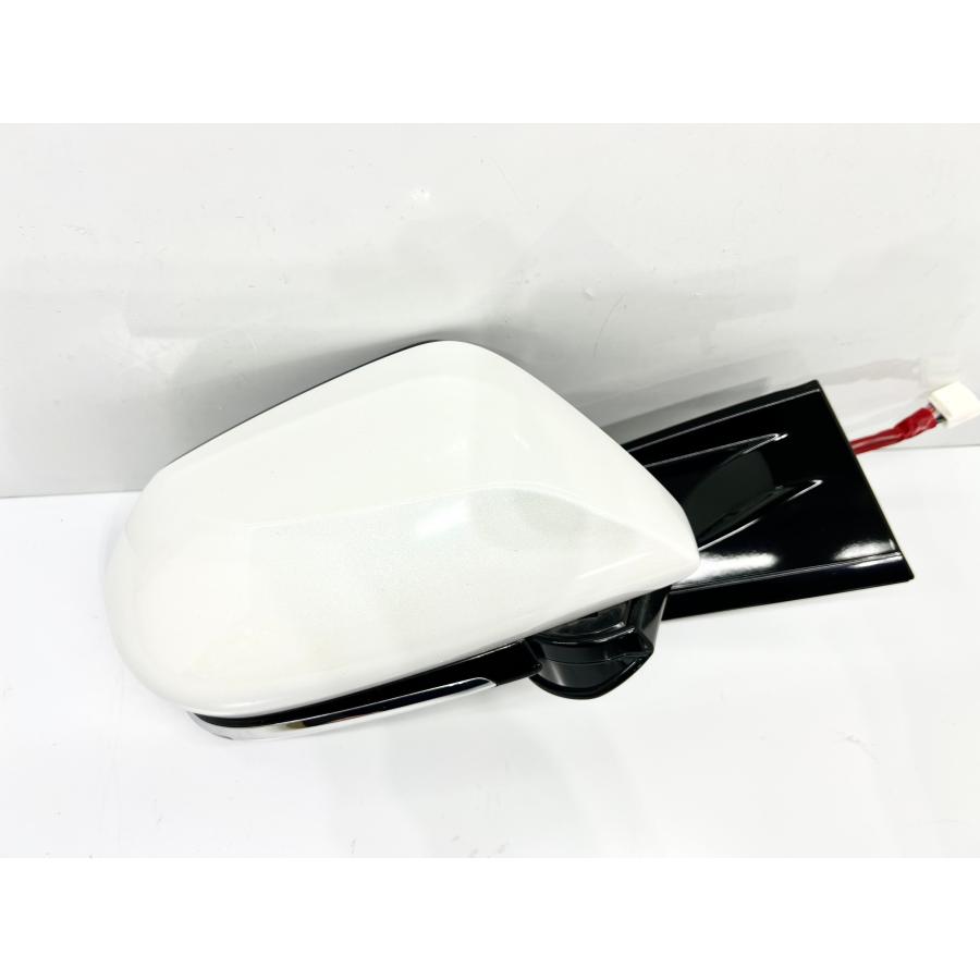 プリウス50系、ドアミラーBSM付き右側 トヨタ プリウス ZVW50 前期 純正 右 ドアミラー BSM付 Murakami G775