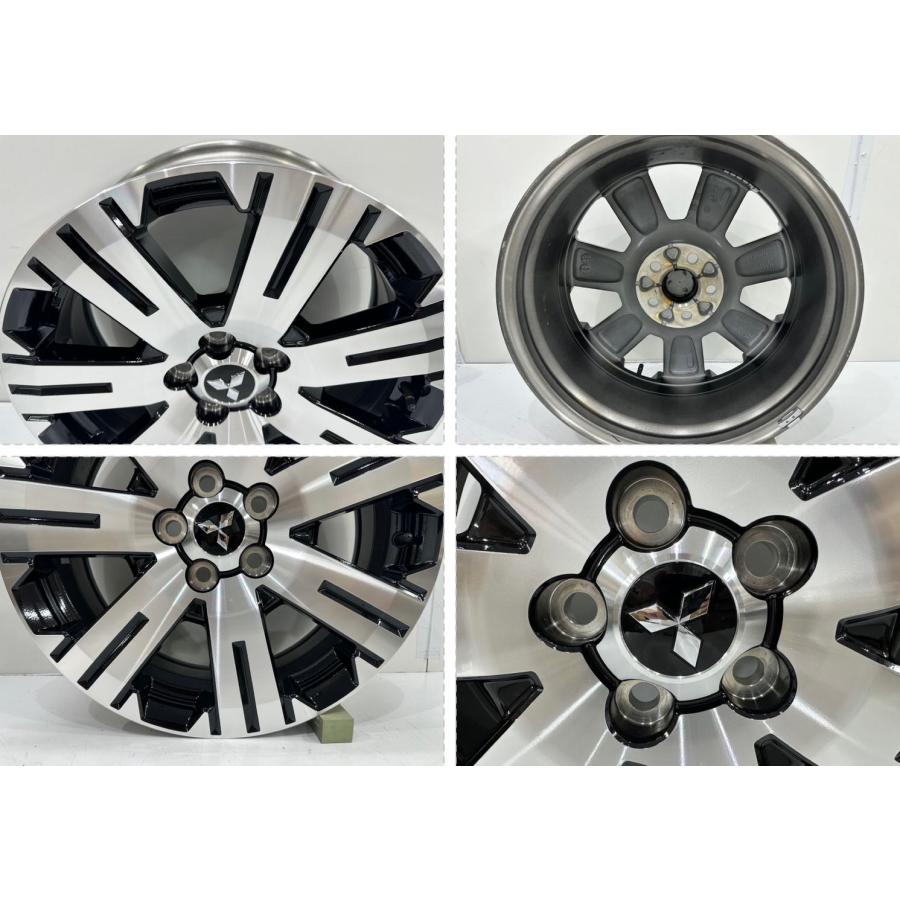 新車外し】デリカ D5 純正18インチアルミホイール 4本 J18X7J （G32-92