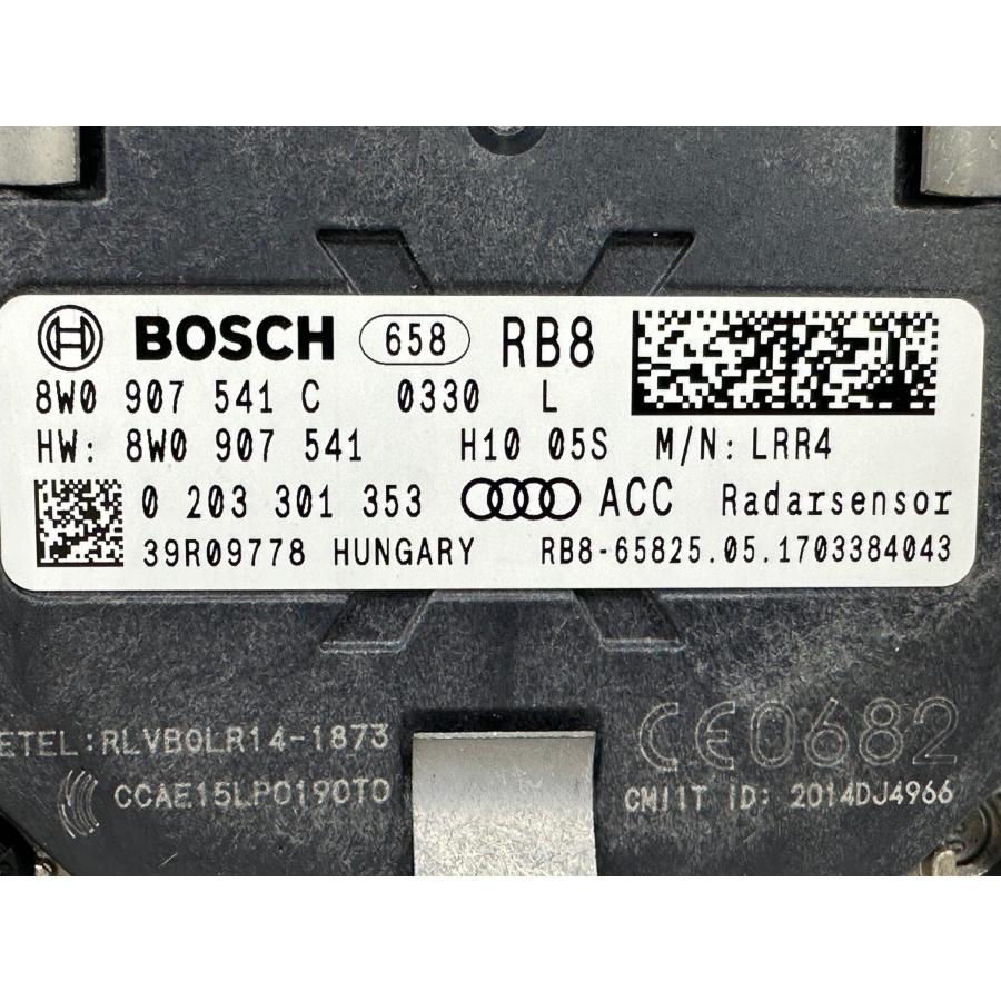 実動】アウディ A4 8K 純正レーダーセンサー 8W0907541 （G34-1） : Re