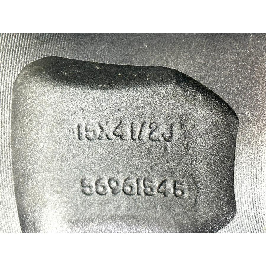 スズキ ハスラー MR52S 純正 アルミホイール 1本 15×4 1/2J イン