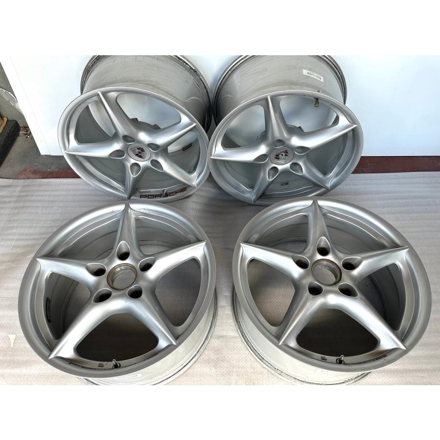 ポルシェ ボクスター 社外18インチアルミホイール 4本 18X8J/ET50