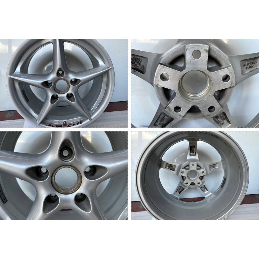 おじさん専用商品ポルシェボクスター 純正 18インチ アルミタイヤ NO2