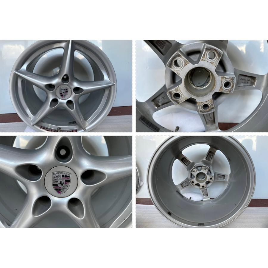 ポルシェ ボクスター 社外18インチアルミホイール 4本 18X8J/ET50