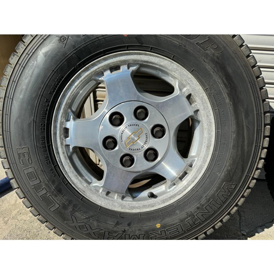 シボレー/アストロ 純正アルミホイール 4本 6穴 16X7.0JX31 215