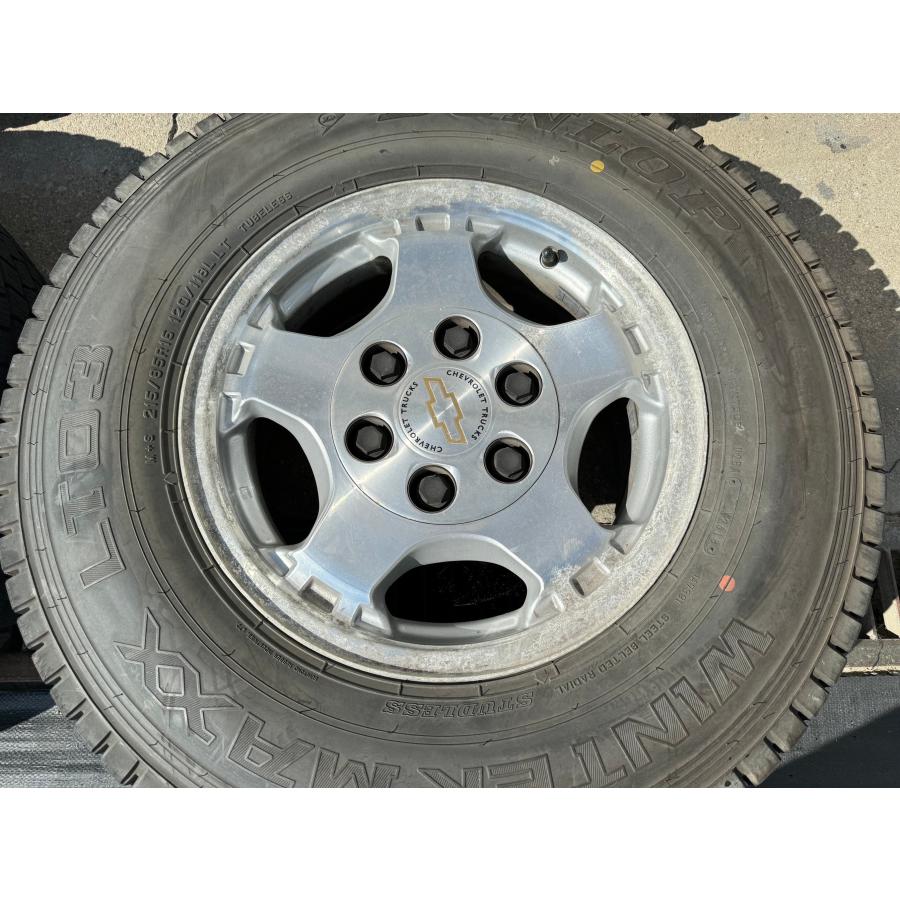 シボレー/アストロ 純正アルミホイール 4本 6穴 16X7.0JX31 215/85R16