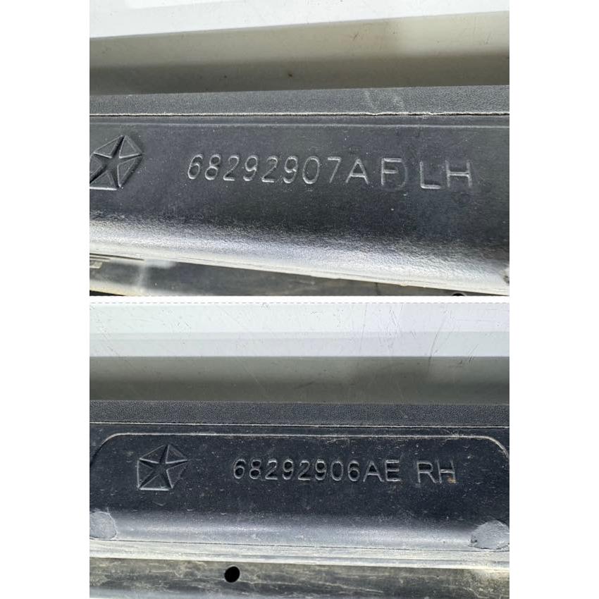 Jeep/ジープ ラングラー JL36 純正サイドステップ左右 素地 68292906AF