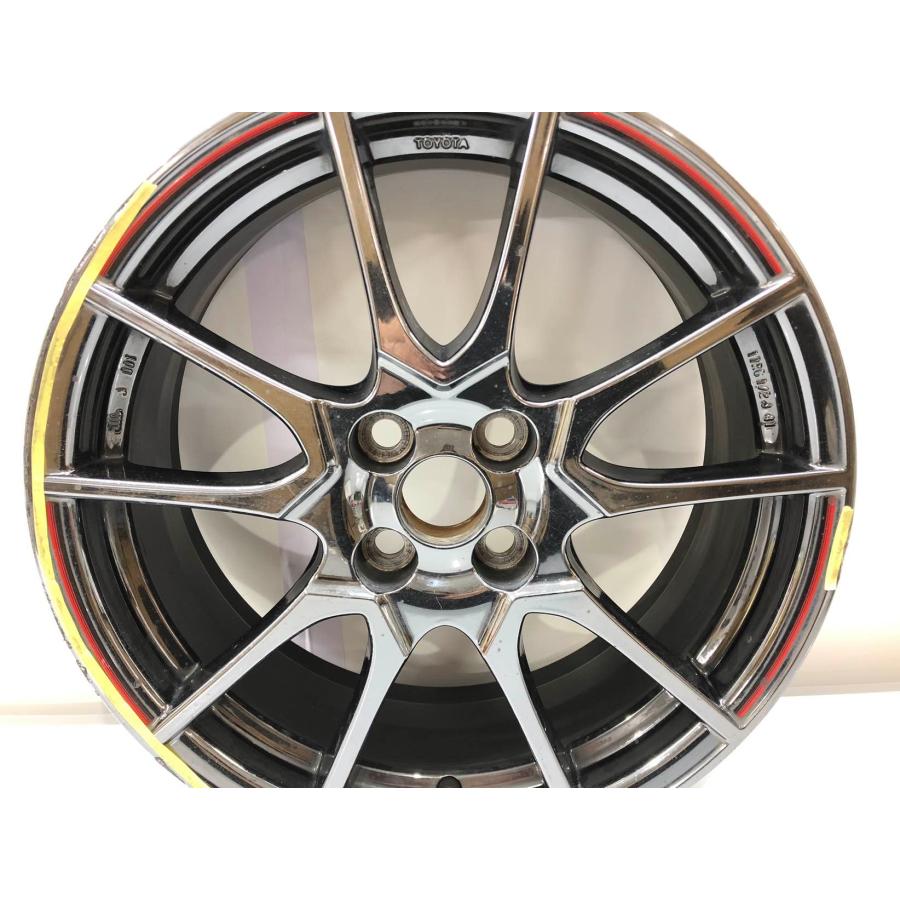 ♪G's♪アクア NHP10 純正 17インチホイール 1本 17×6.5J 4穴 PCD100+