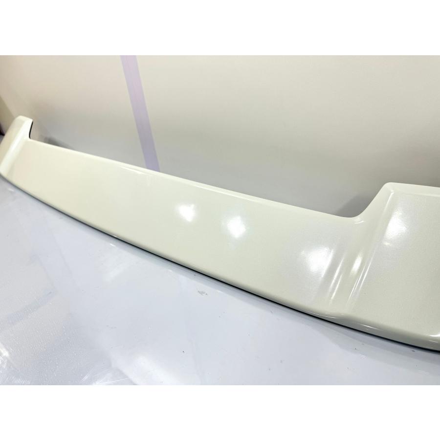 良品】エブリイ ワゴン DA17W 純正ルーフスポイラー パール 83900-64P5