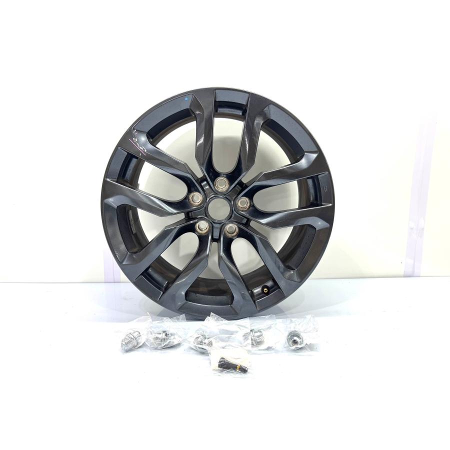 日産 フェアレディZ Z34 純正 アルミホイール 1本 ガンメタ バルブ