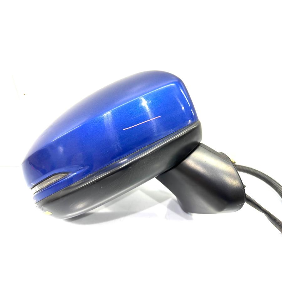 ホンダ　フィット　GP5 　右側　運転席側ドアミラー ホンダ フィット GK3/4/5/6 GP5 純正 右 ドアミラー 037576 7P 青メタ