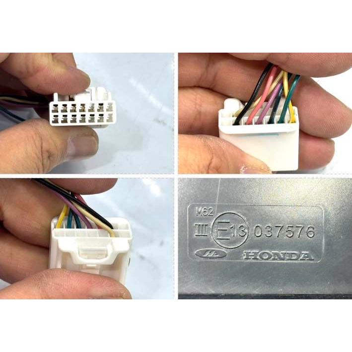 ホンダ フィット GK3/4/5/6 GP5 純正 右 ドアミラー 037576 7P 青メタ