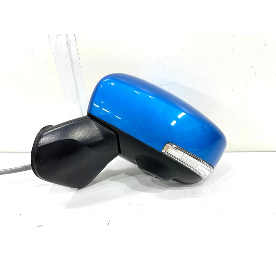 良品】ワゴンR MH55S 純正ドアミラー・カメラ付 左 配線11本 ブルー