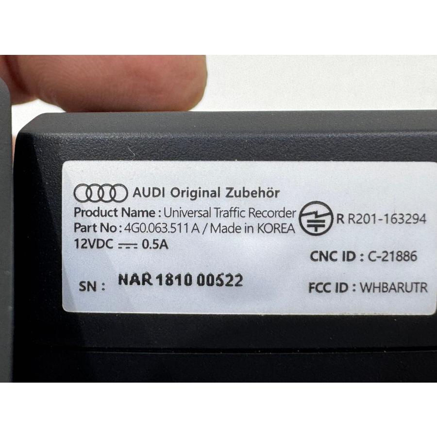 アウディ 純正ドライブレコーダー前後 4G0063511 （G67-47） : Re