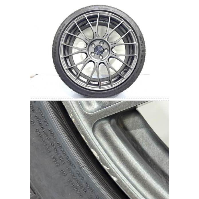 ENKEI PFM1 18×8J インセット50 PCD100 5穴 215/40ZR18 89W 24年5週 8