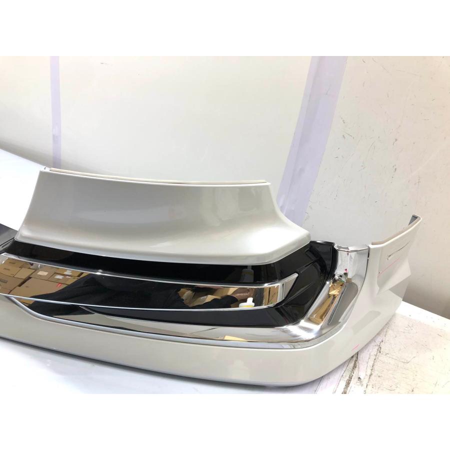 モデリスタ Ver.2 40系 アルファード AGH40W 純正 フロントスポイラー メッキシルバー MSD41-58003-A0 089 パール 未使用 ♪モデリスタ Ver.2♪アルファード AGH40W 純正 フロントスポイラー