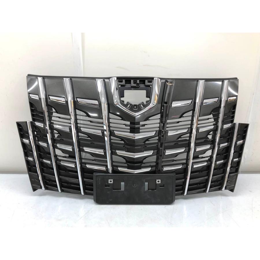 30アルファード後期　純正グリル　センサー穴有り AGH30W トヨタ トヨタ アルファード S系 AGH30W 後期 純正 フロントグリル〈カメラ穴