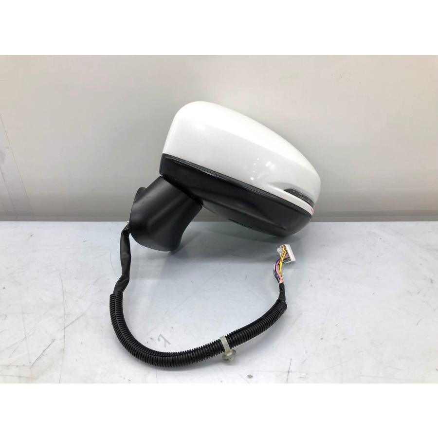 ホンダ フィットシャトル GP7 純正 左 ドアミラー 9ピン 037576 パール