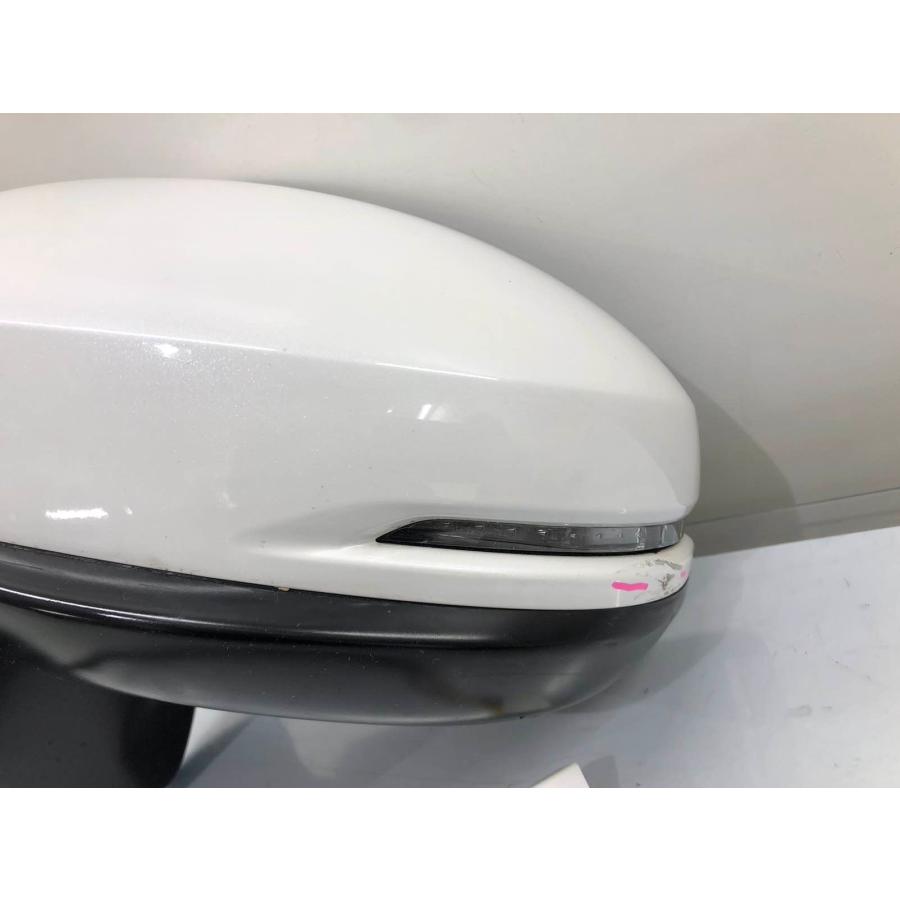 ホンダ フィット RS 左 ドアミラー 電動格納式 動作OK パールホワイト ホンダ フィットシャトル GP7 純正 左 ドアミラー 9ピン 037576 パール