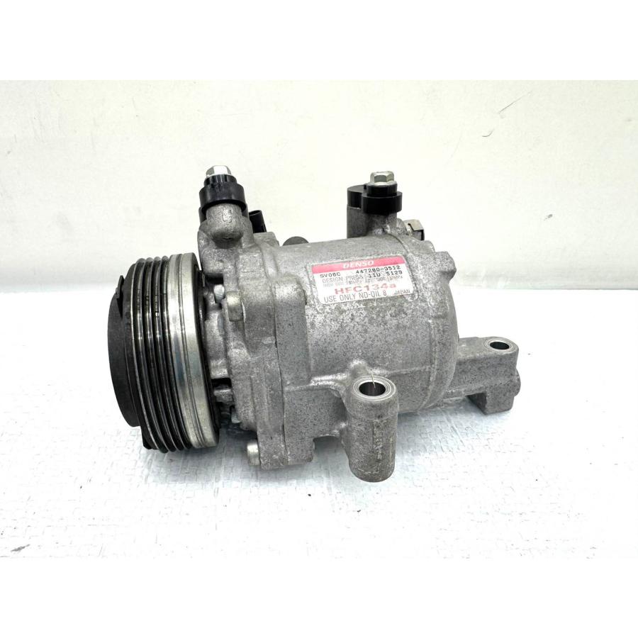 スズキ ワゴンR MH55S 純正 エアコンコンプレッサー 95200-63R01 （G83