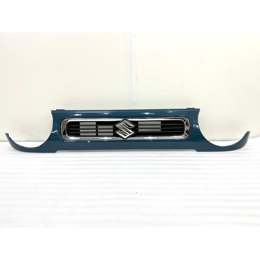 ハスラー MR52S/MR92S 純正フロントグリル デニムブルーWAC 71741-59S0