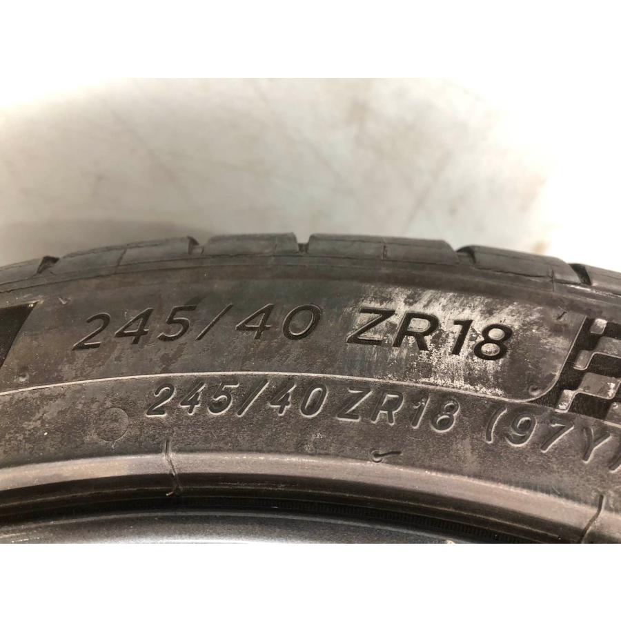 スバル WRX VAB STi 純正 18インチアルミホイール 1本 8.5J+55 245/40