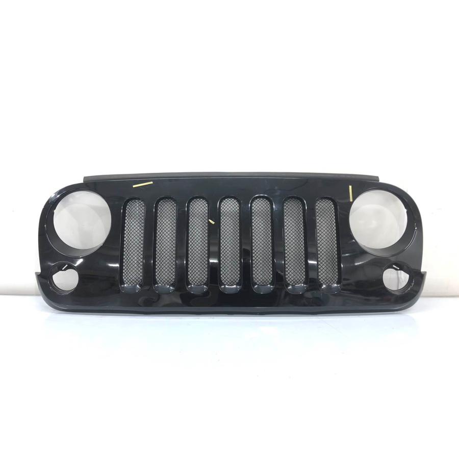 Jeep/ジープ ラングラー JK38L 純正フロントグリル 黒ソリッド