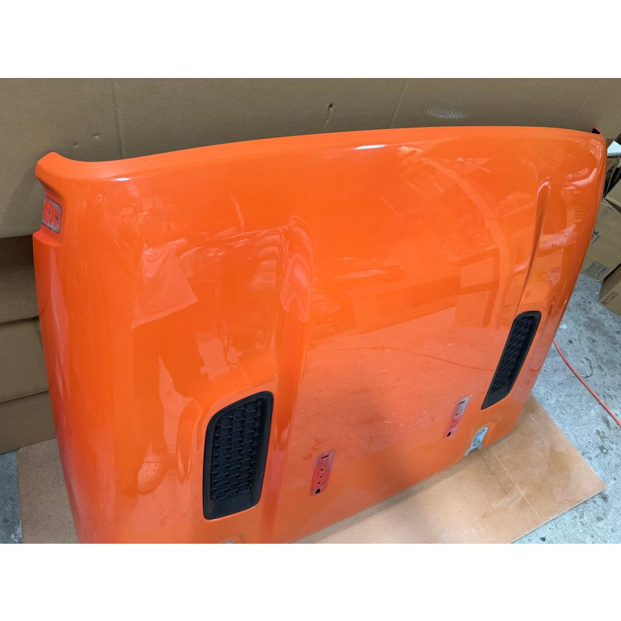良品】Jeep/ジープ ラングラー JL 純正ボンネット オレンジ （P31-55S