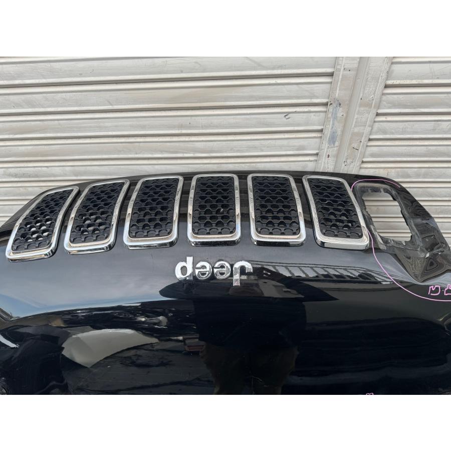 ジープ/チェロキー KL20L 純正ボンネット 黒メタリック （P33-56