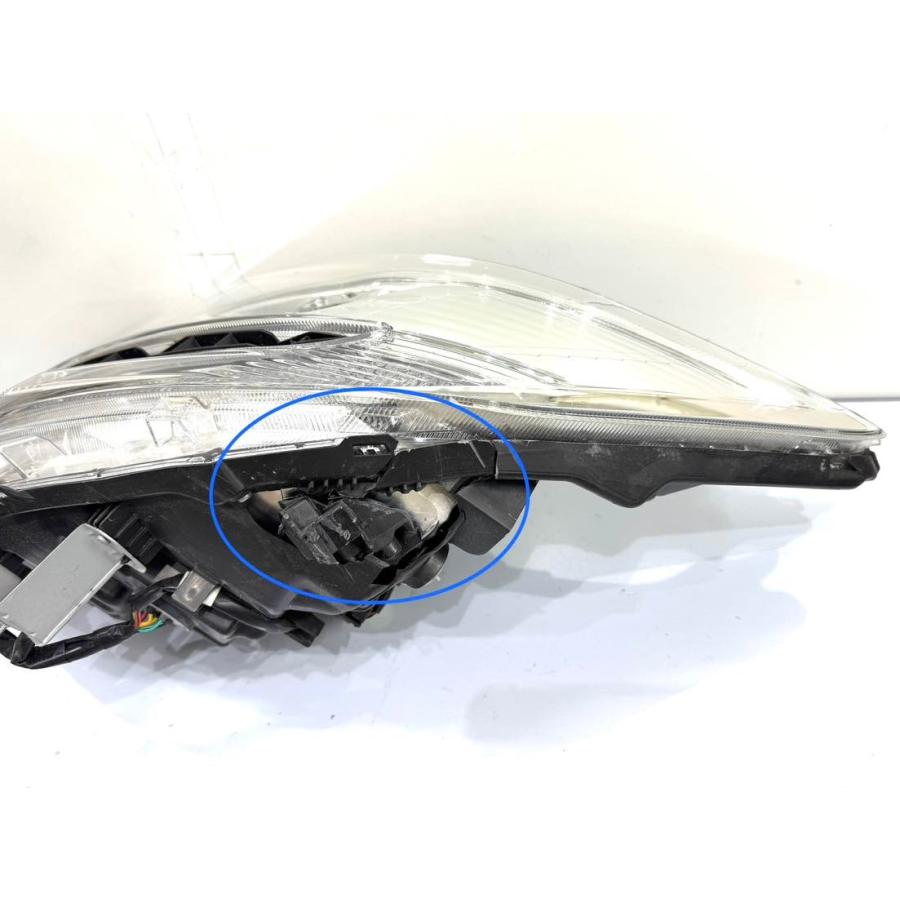ノア ZRR80W 後期 純正LEDヘッドライト 左 ICHIKOH 28-239/刻印A （Z25