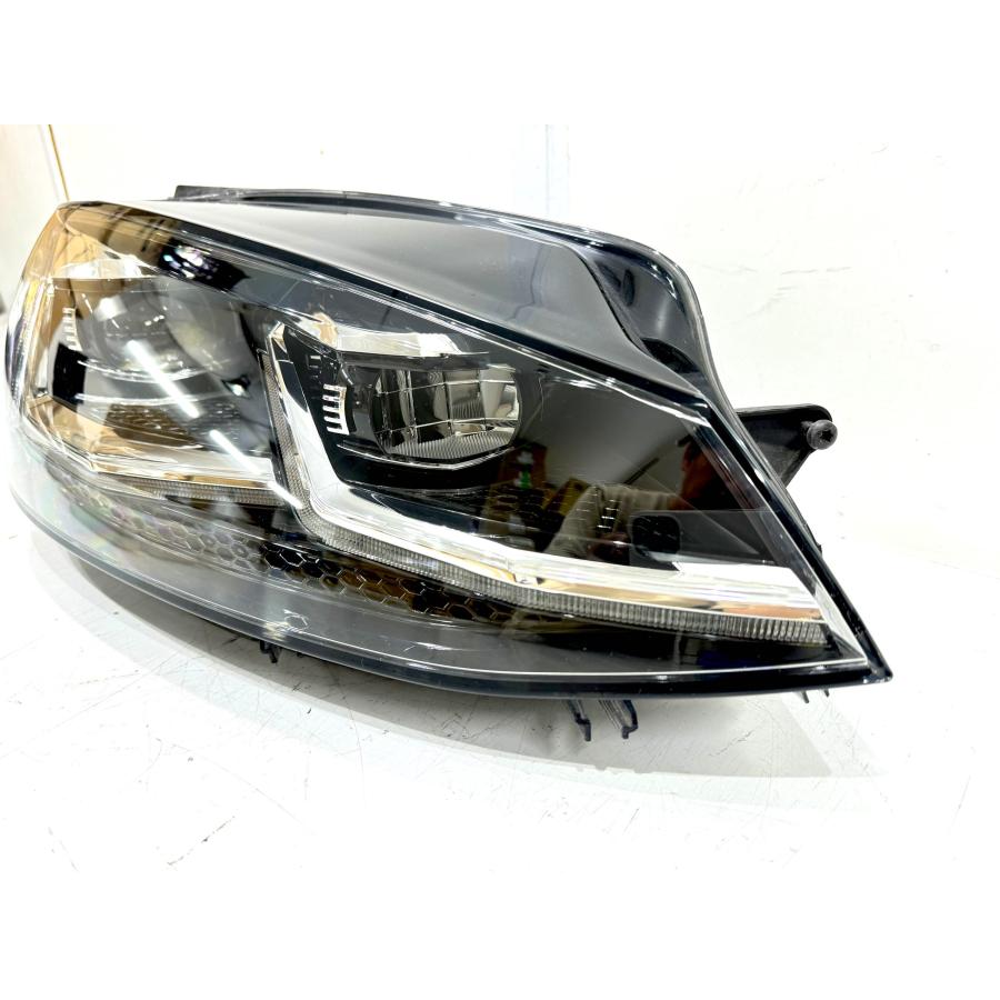 フォルクスワーゲン ゴルフ7 ヘッドライト左右 美品 フォルクスワーゲン ゴルフ7 GOLF7.5 5G 後期 LED ヘッドライト