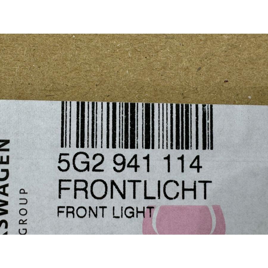 VW　ゴルフ7　5G　後期　ヘッドライト　右側　LED　5G2 941 036 フォルクスワーゲン（Volkswagen） ゴルフ7 GOLF7.5 5G 後期 LED