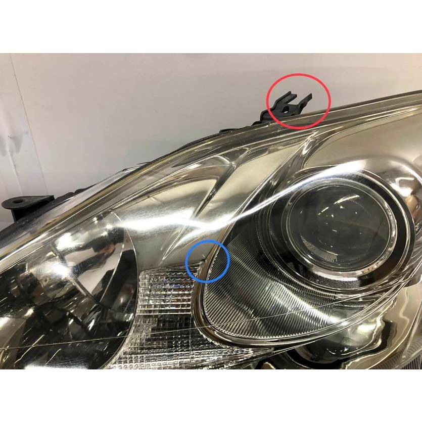 レクサス IS GSE20 前期 純正 ヘッドランプ 左右 ハロゲン KOITO53-36