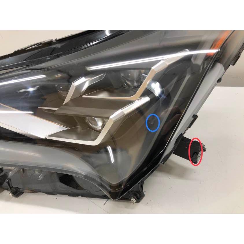♪小傷♪レクサス NX AGZ10 後期 純正 ヘッドランプ 左 LED 3眼