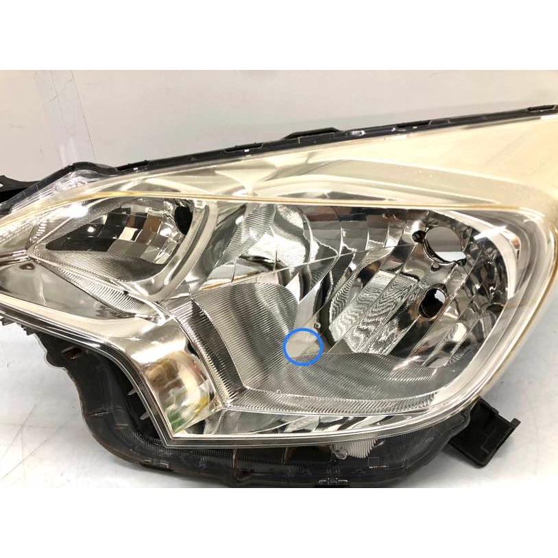 トヨタ ラクティス NCP120 前期 純正 ヘッドランプ 左 ハロゲン