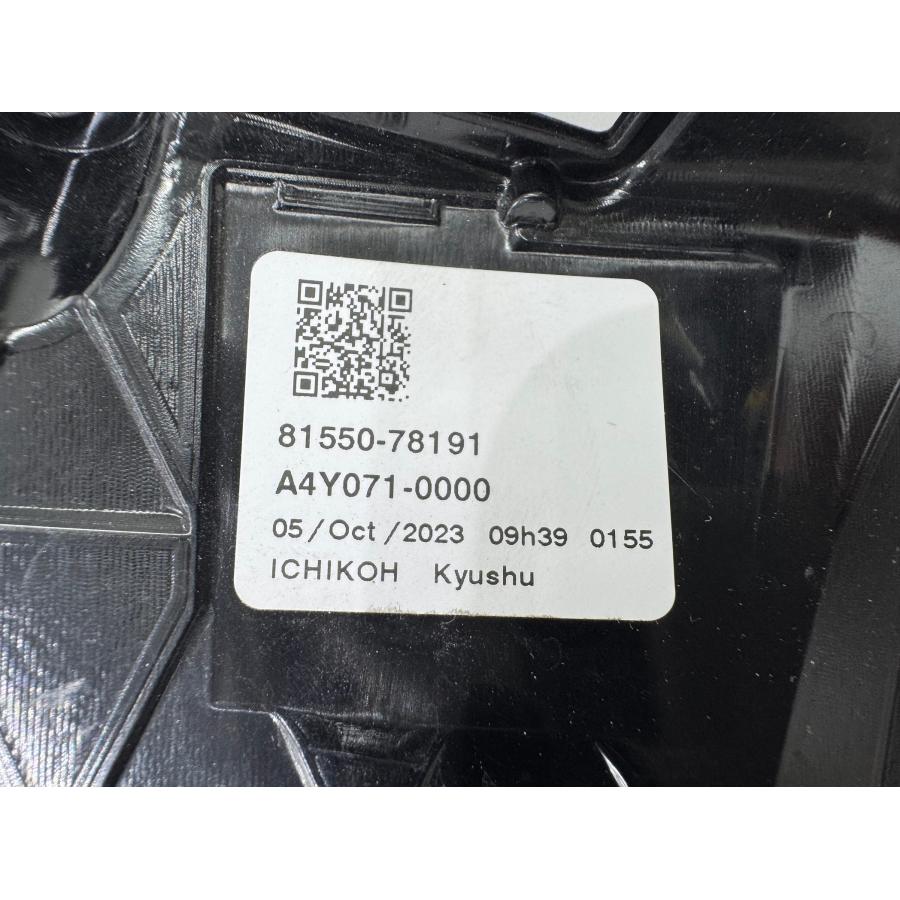 良品】レクサスNX 20系 AAZA20/AAZH25 純正テールライト 右 81551