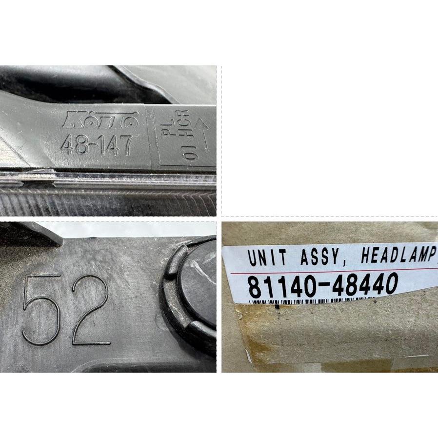 レンズ綺麗】ハリアー60 ZSU60W 前期 純正LEDヘッドライト 右 KOITO 48