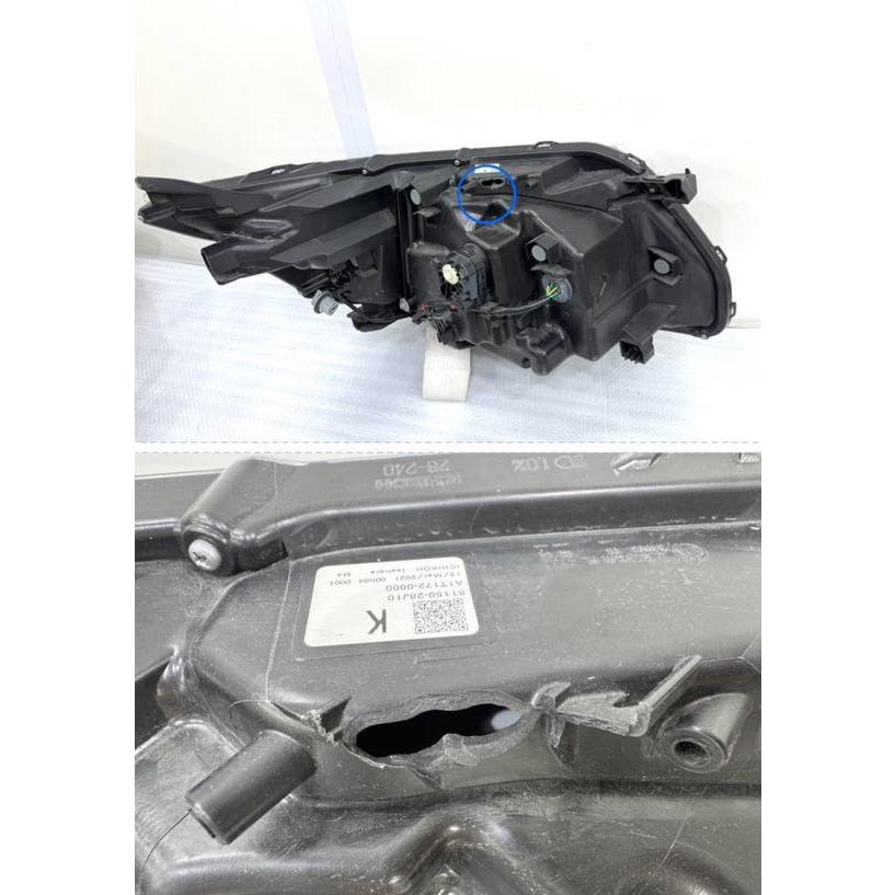 ヴォクシーZS 煌 ZRR80/ZWR80 後期 純正LEDヘッドライト 左 ICHIKOH 28