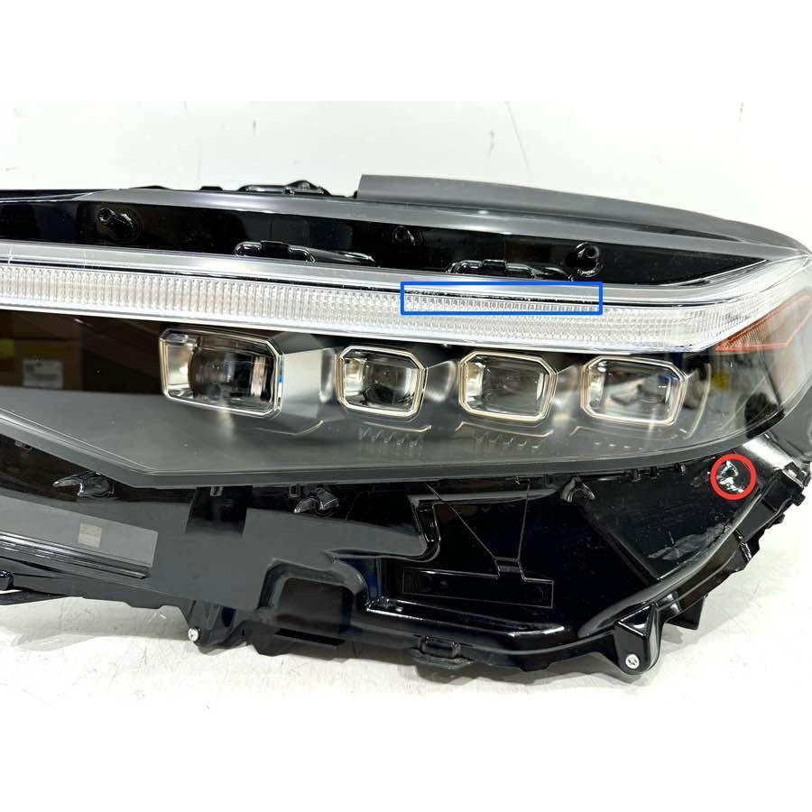 トヨタ bZ4X BZ4X XEAM10 純正 左 LED ヘッドライト KOITO42-121 刻印