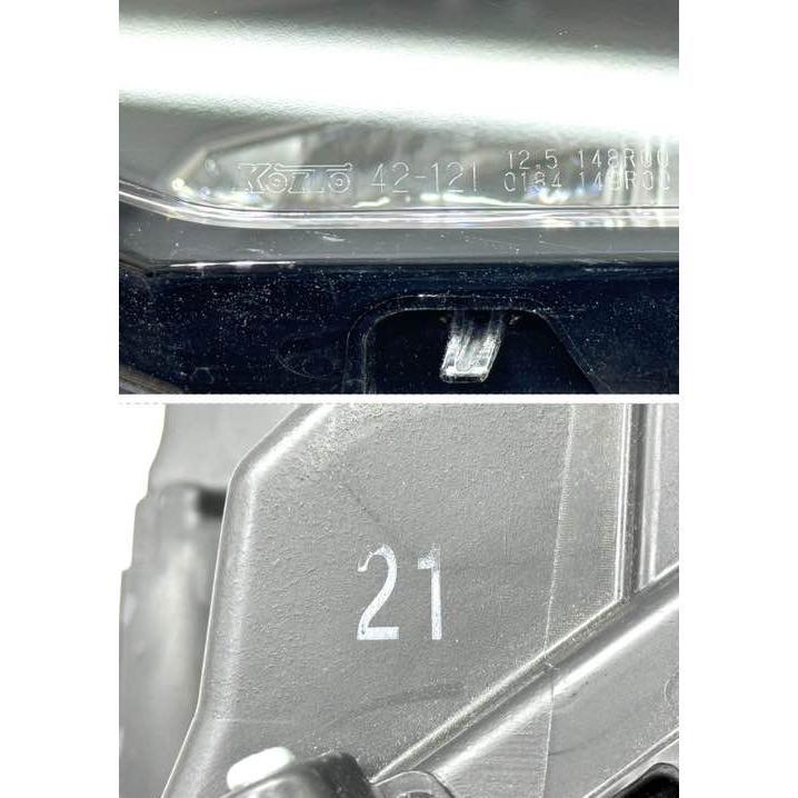 トヨタ bZ4X BZ4X XEAM10 純正 左 LED ヘッドライト KOITO42-121 刻印