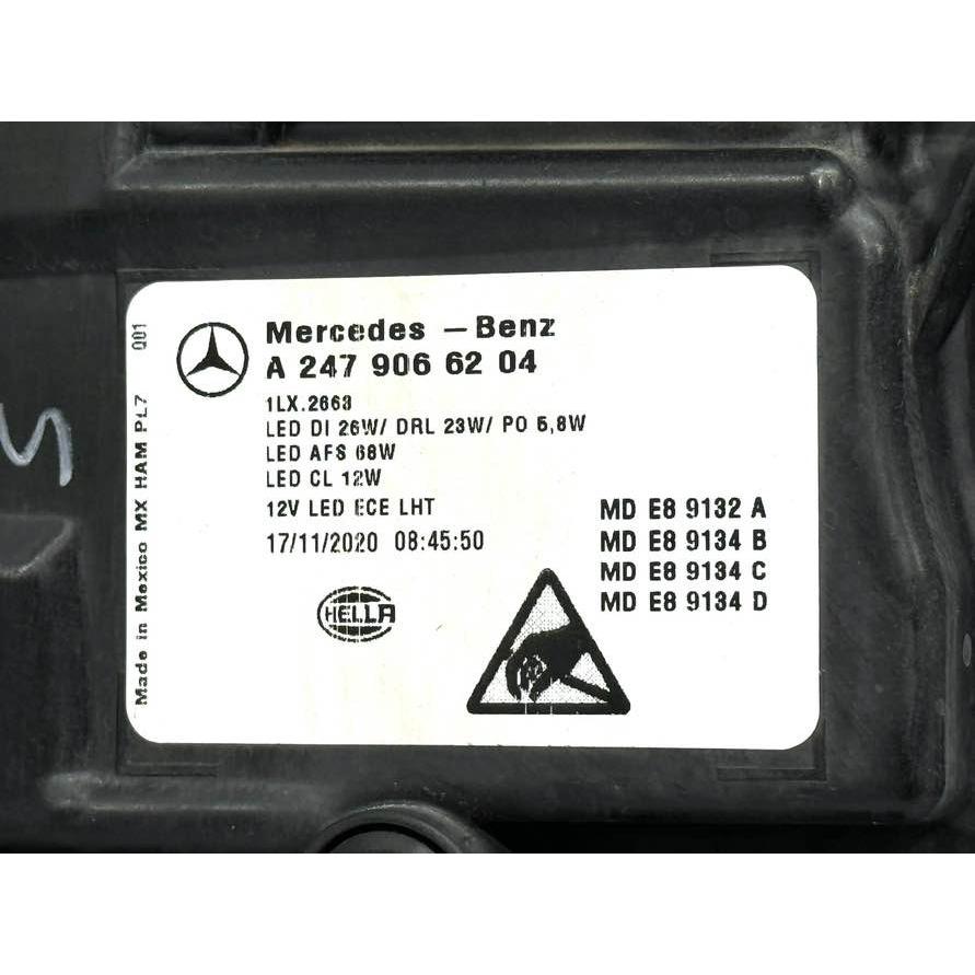 ☆良品☆ メルセデスベンツ X247 GLB 前期 純正 右 LED ヘッドライト