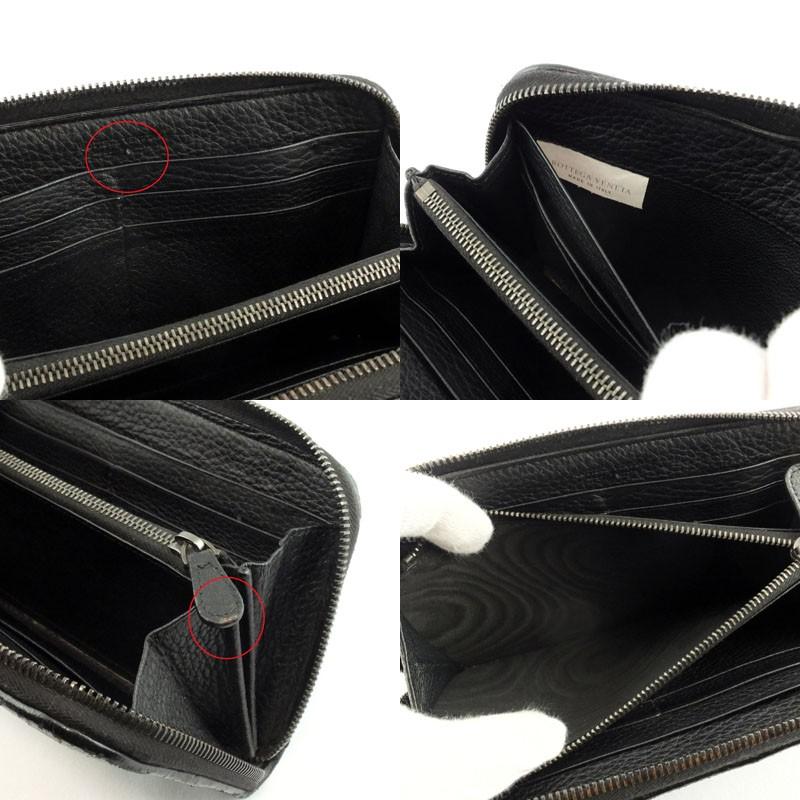 ボッテガヴェネタ BOTTEGA VENETA ラウンドファスナー長財布 114076  