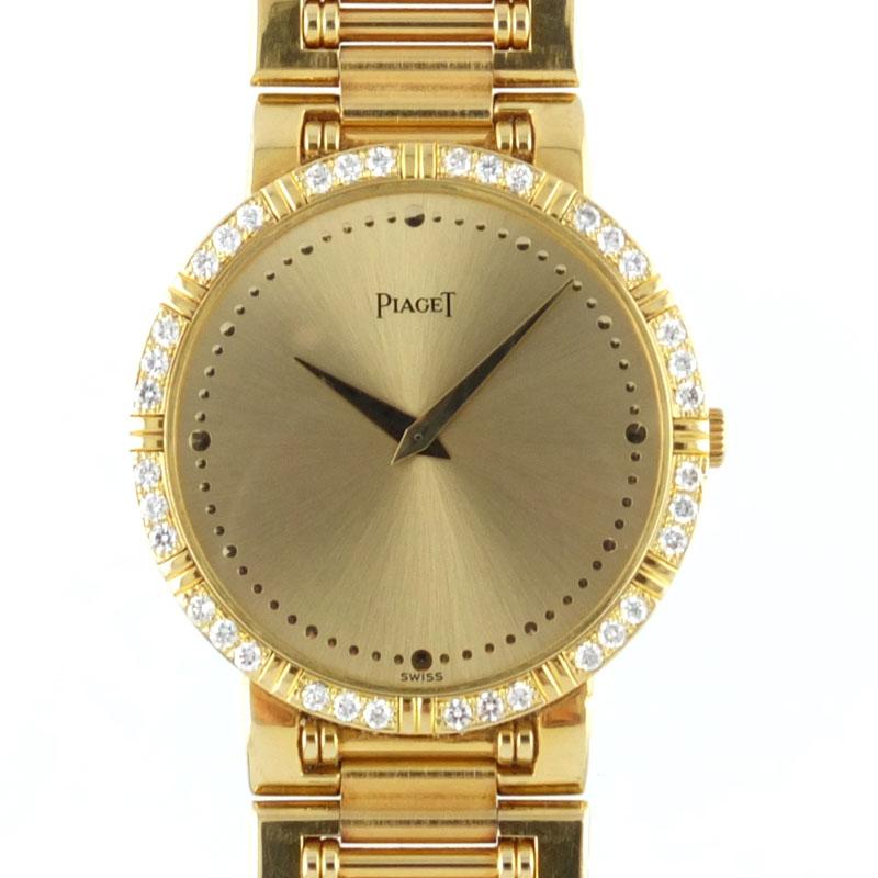 ピアジェ Piaget ダンサー K 81 クォーツ ベゼルダイヤ K18yg 750 メンズ腕時計 中古 Repawn 通販 Yahoo ショッピング
