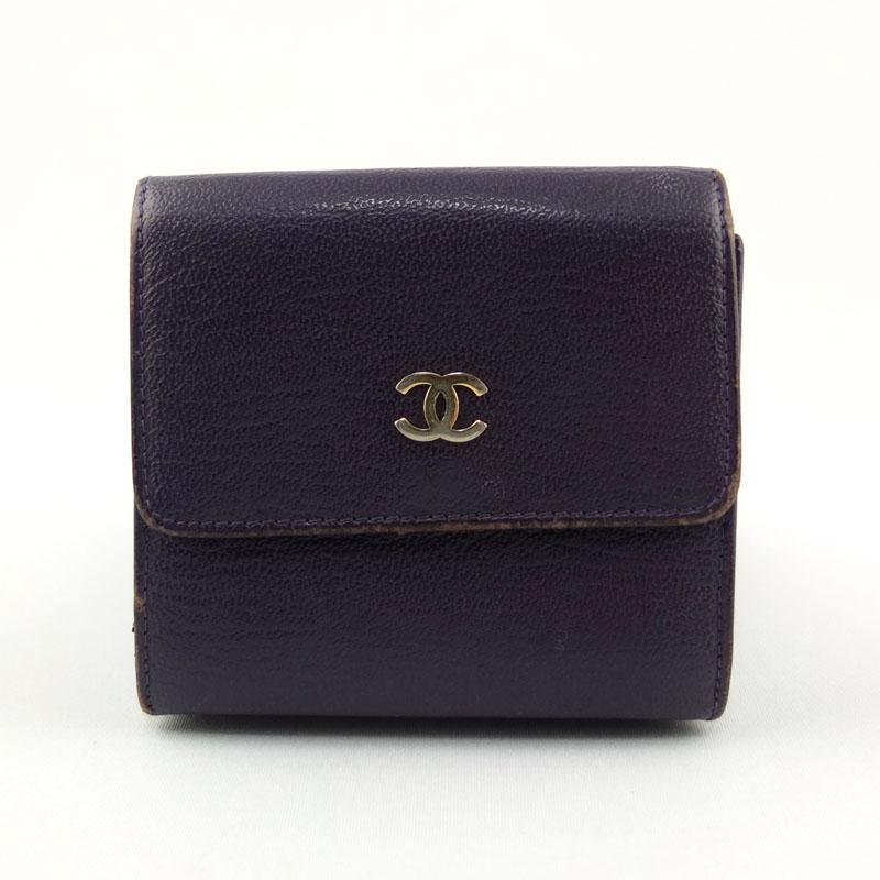 CHANEL】シャネル ココマーク Wホック A13456 二つ折り財布