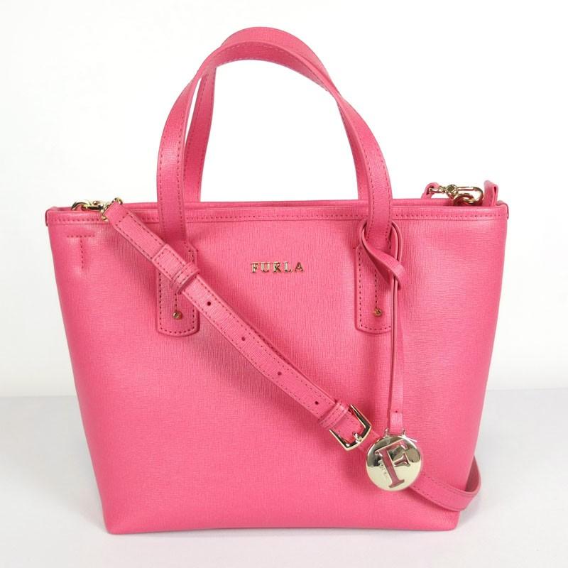 フルラ FURLA リンダ 2WAYバッグ ハンドバッグ ピンク ゴールド