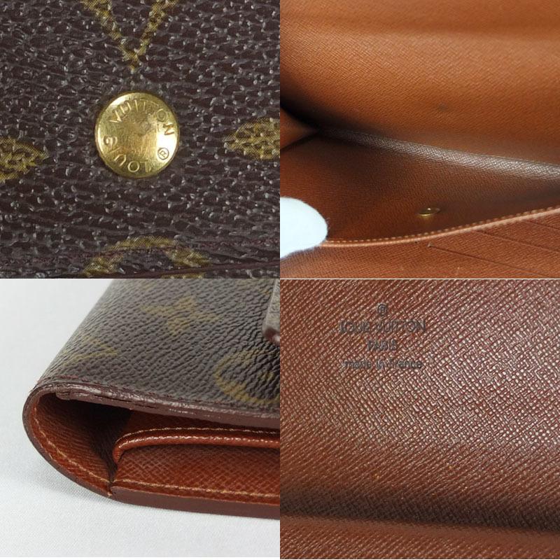 ルイ ヴィトン LOUIS VUITTON ポルトトレゾール インターナショナル　M61215　モノグラム　三つ折り長財布 【中古】｜repawn｜08