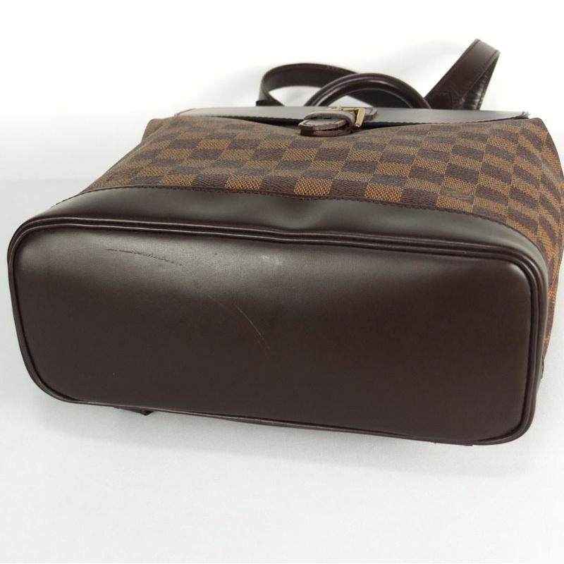 ルイ ヴィトン LOUIS VUITTON ソーホー N51132 ダミエ エベヌ リュック  