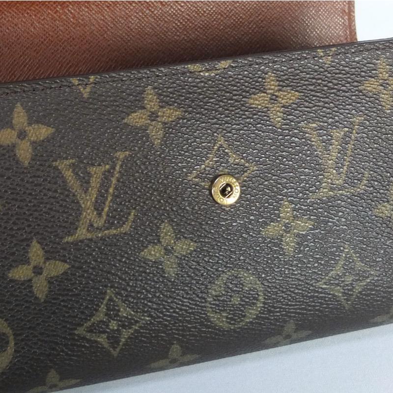 ルイ ヴィトン LOUIS VUITTON ポルトトレゾール・エテュイ パピエ M61202　三つ折り財布　コンパクトウォレット　モノグラム 【中古】｜repawn｜06